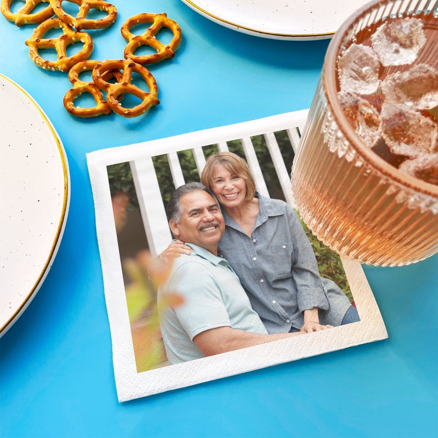 Custom Photo Napkins - Any Occasion