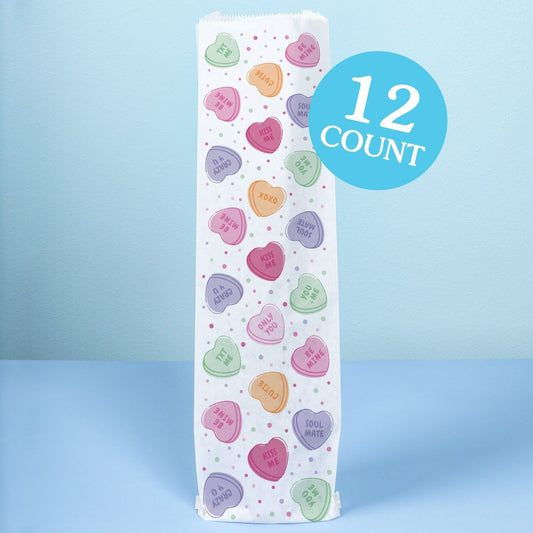 Wine Bags - Valentine Hearts
