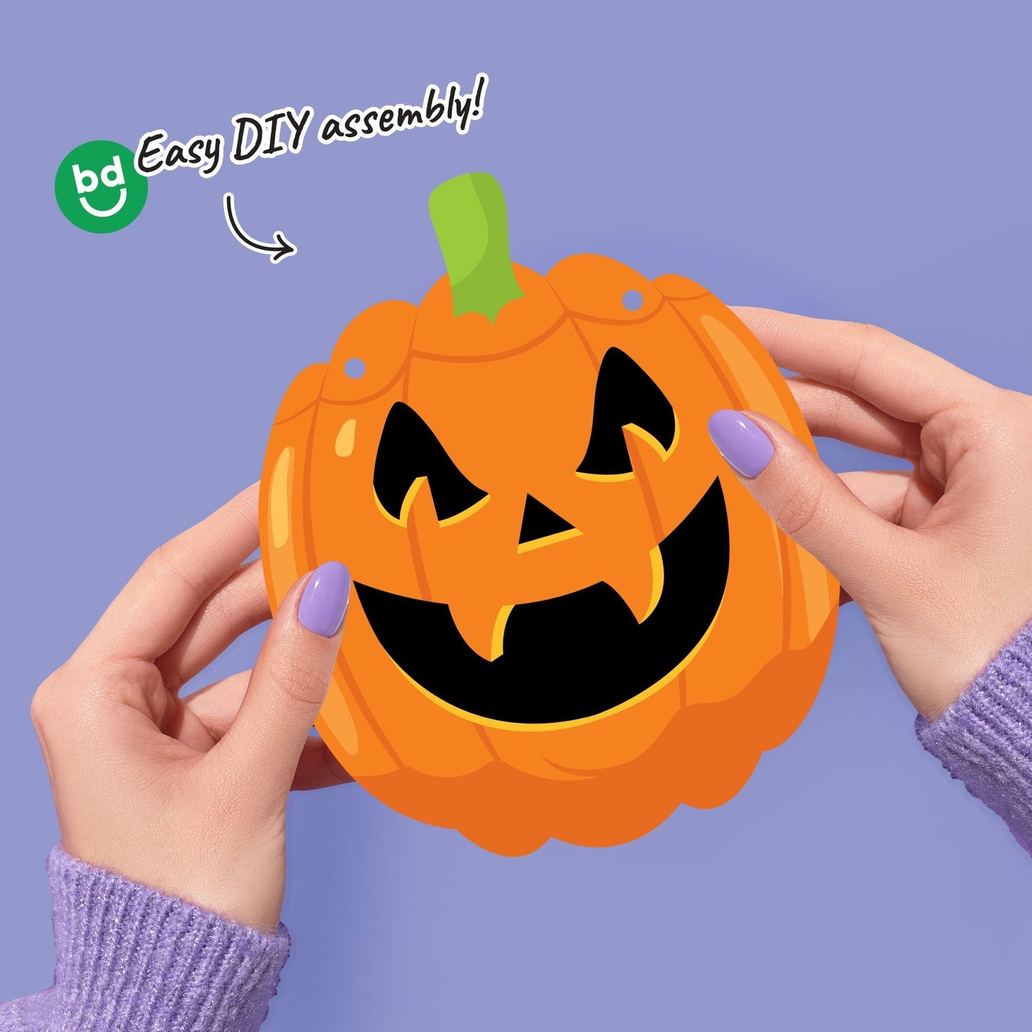 Halloween Monsters Garland Banner - 15 Pc