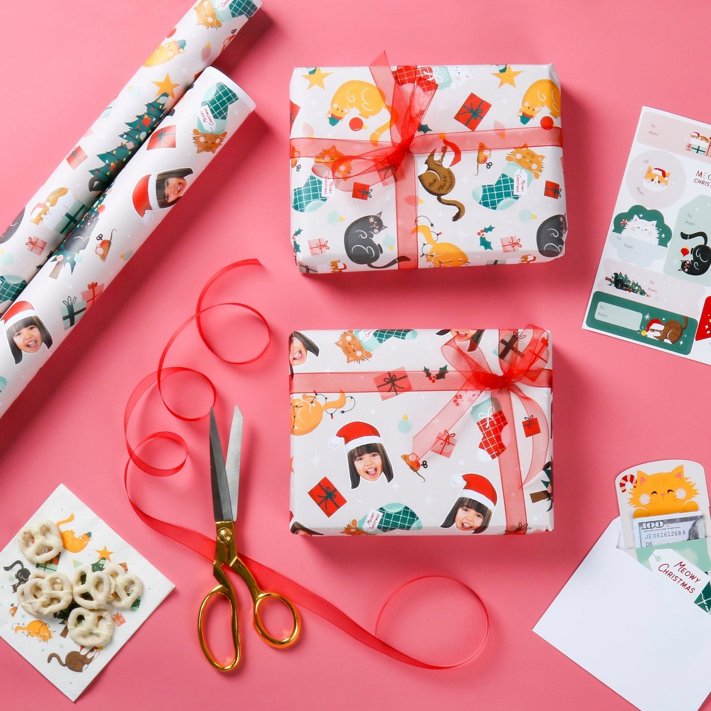 Cat Christmas - Wrapping Paper