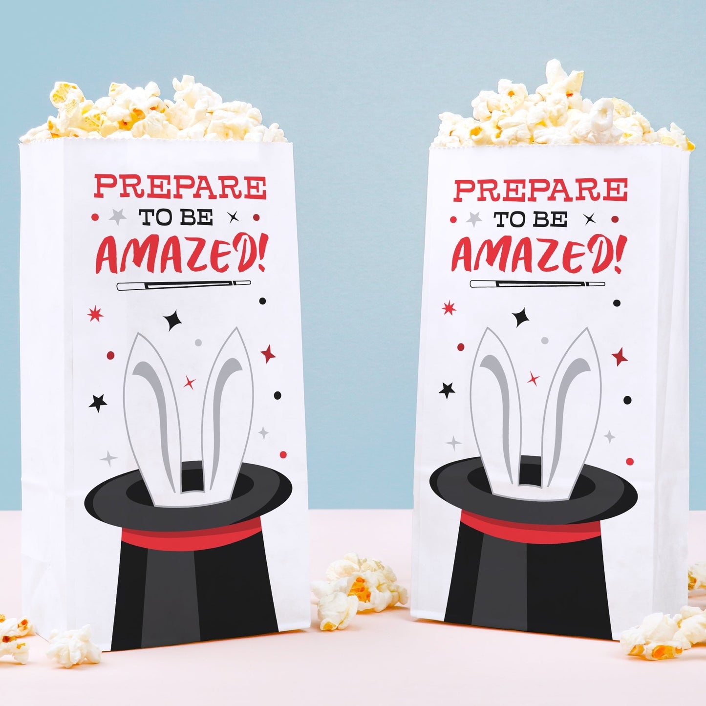 Popcorn Bags - Magic Show - 25 Ct