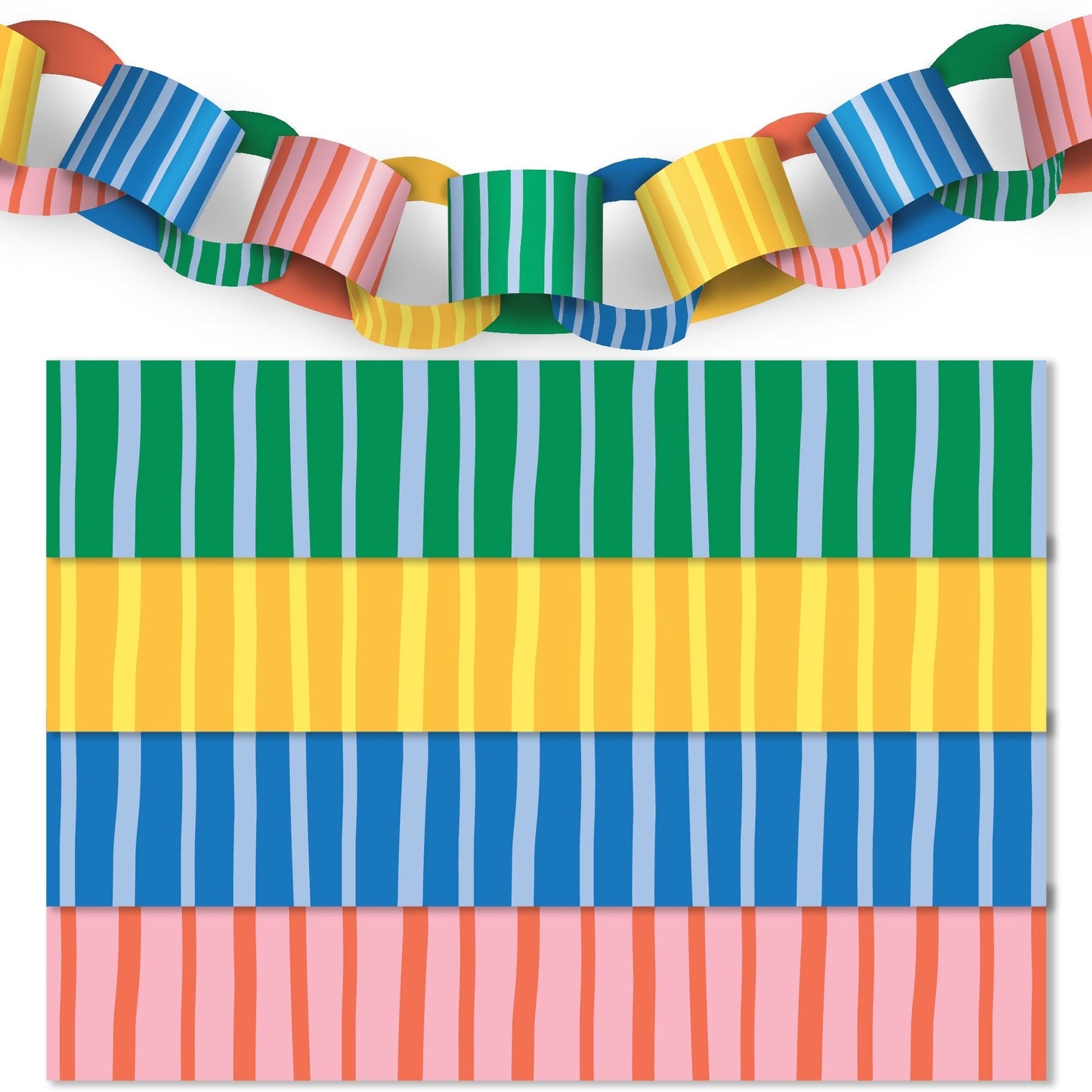 One is Fun DIY Paper Chains - 128 Pc