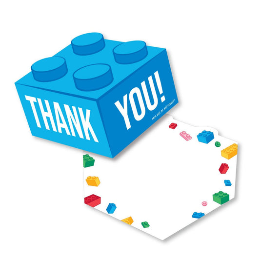Building Blocks Thank You Cards - 12 Ct