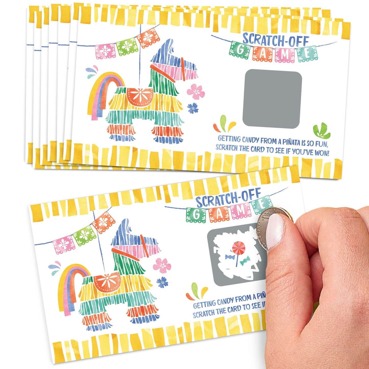 Fiesta Scratch Off Cards Game - 22 Ct