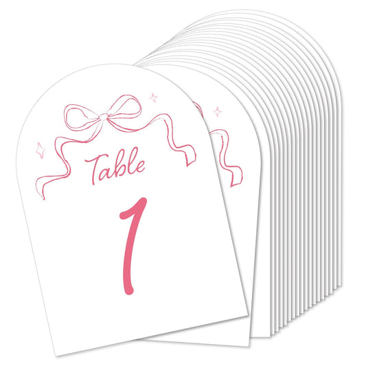 Tying The Knot Table Numbers - 20 Ct