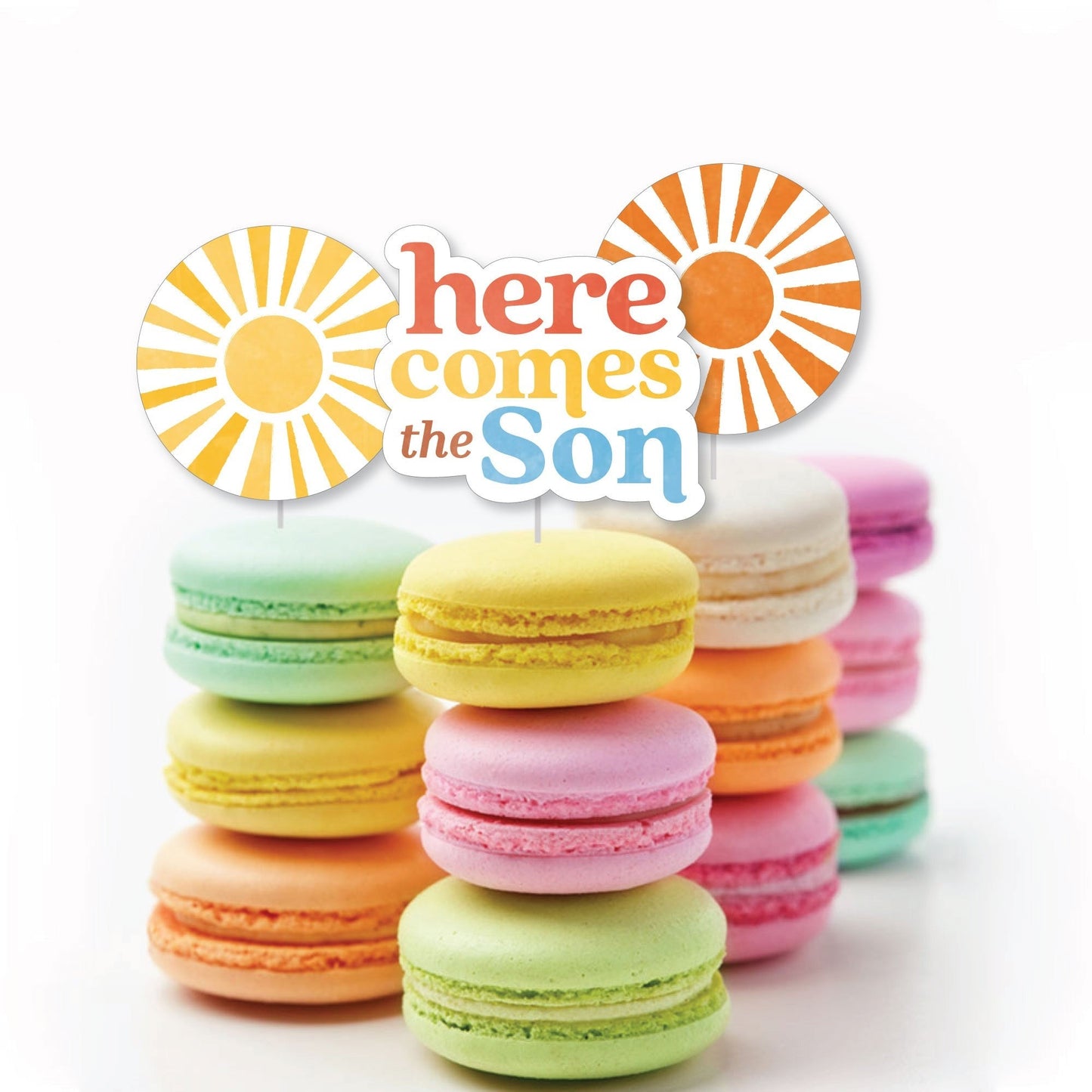 Here Comes The Son Cut-Outs - 24 Ct