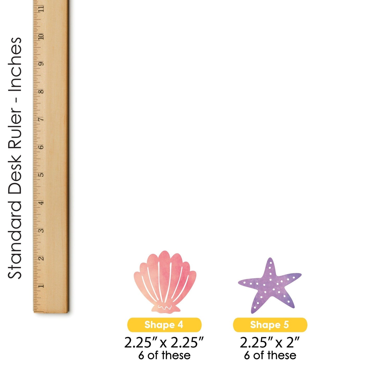 Mermaid DIY Paper Cut-Outs - 24 Ct