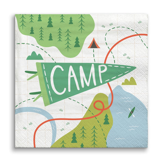 Napkins - Camping - 24 Ct
