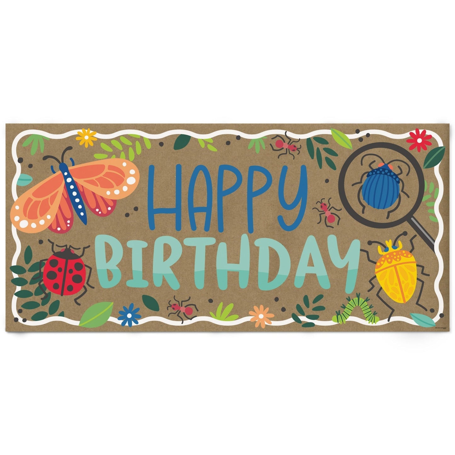 Buggin' Out Birthday Kraft Banner