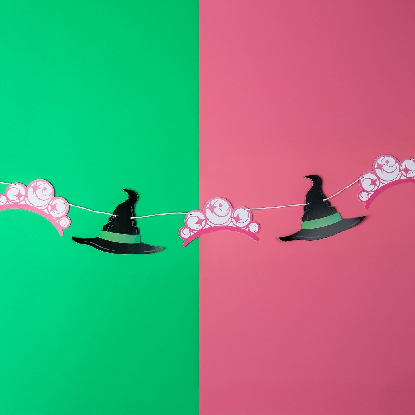 Witch Garland Banner - 15 Pc