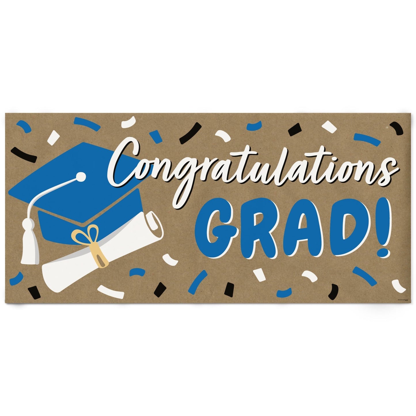 Blue Grad Kraft Banner