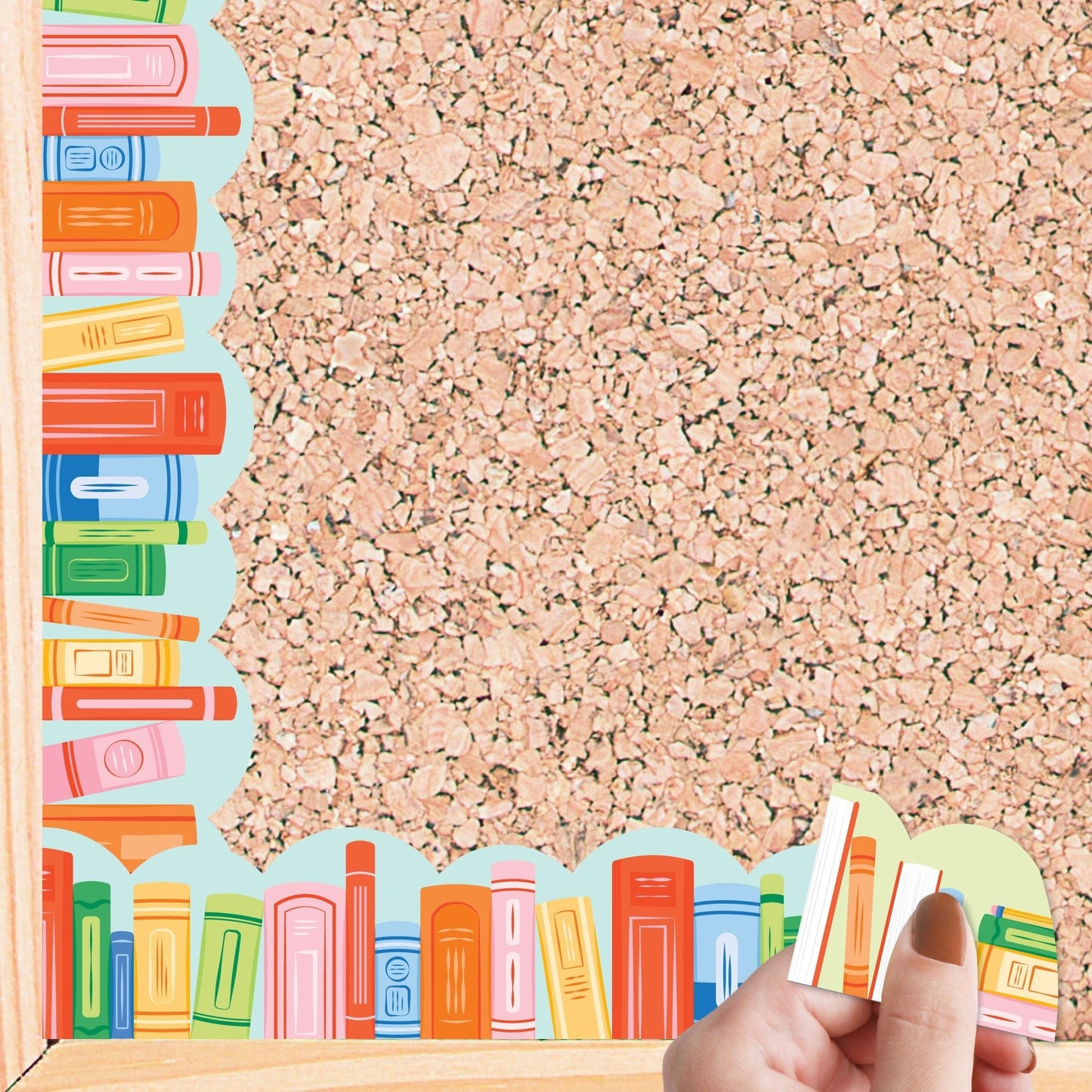 School Books Bulletin Board Borders - 51 Feet
