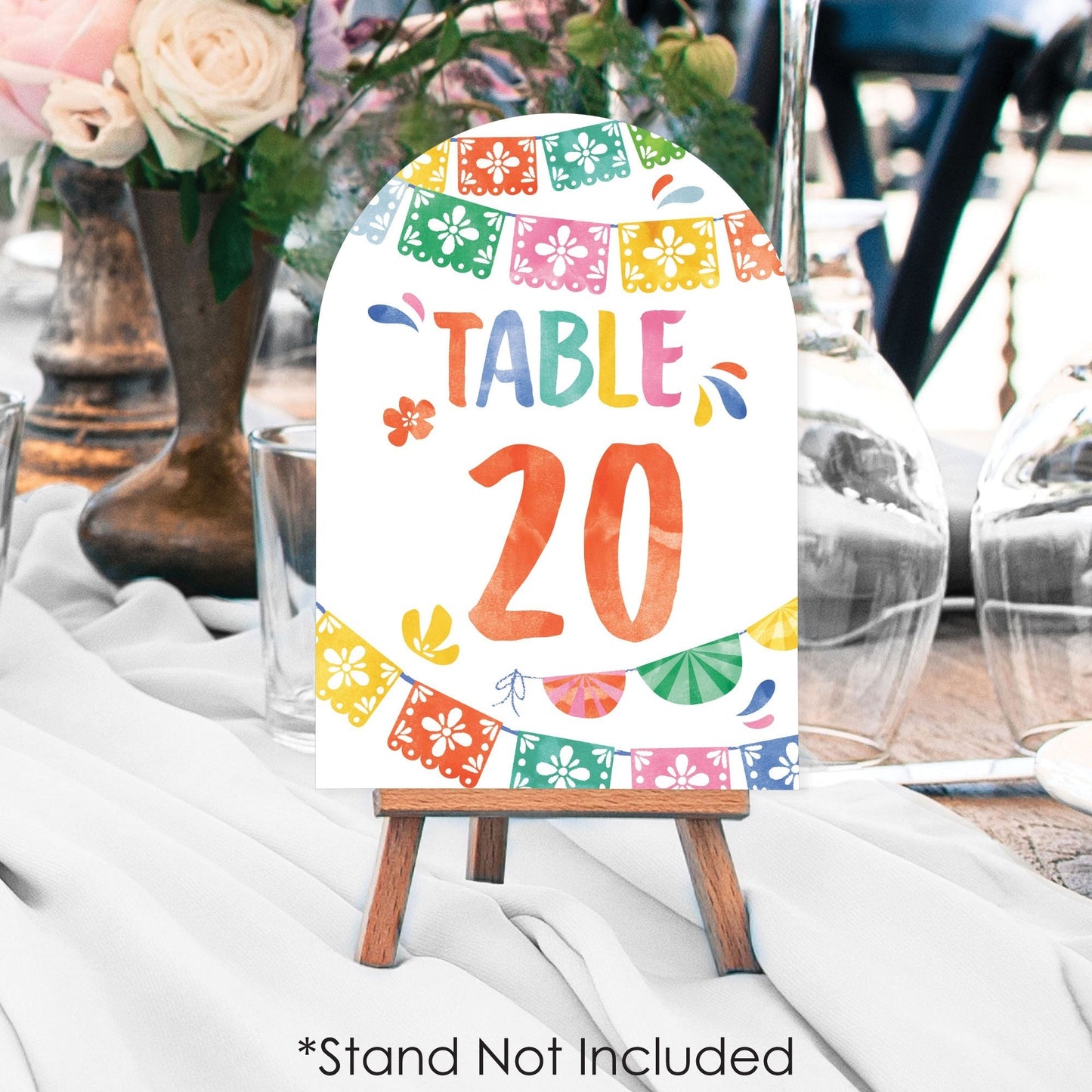 Fiesta Table Numbers - 20 Ct