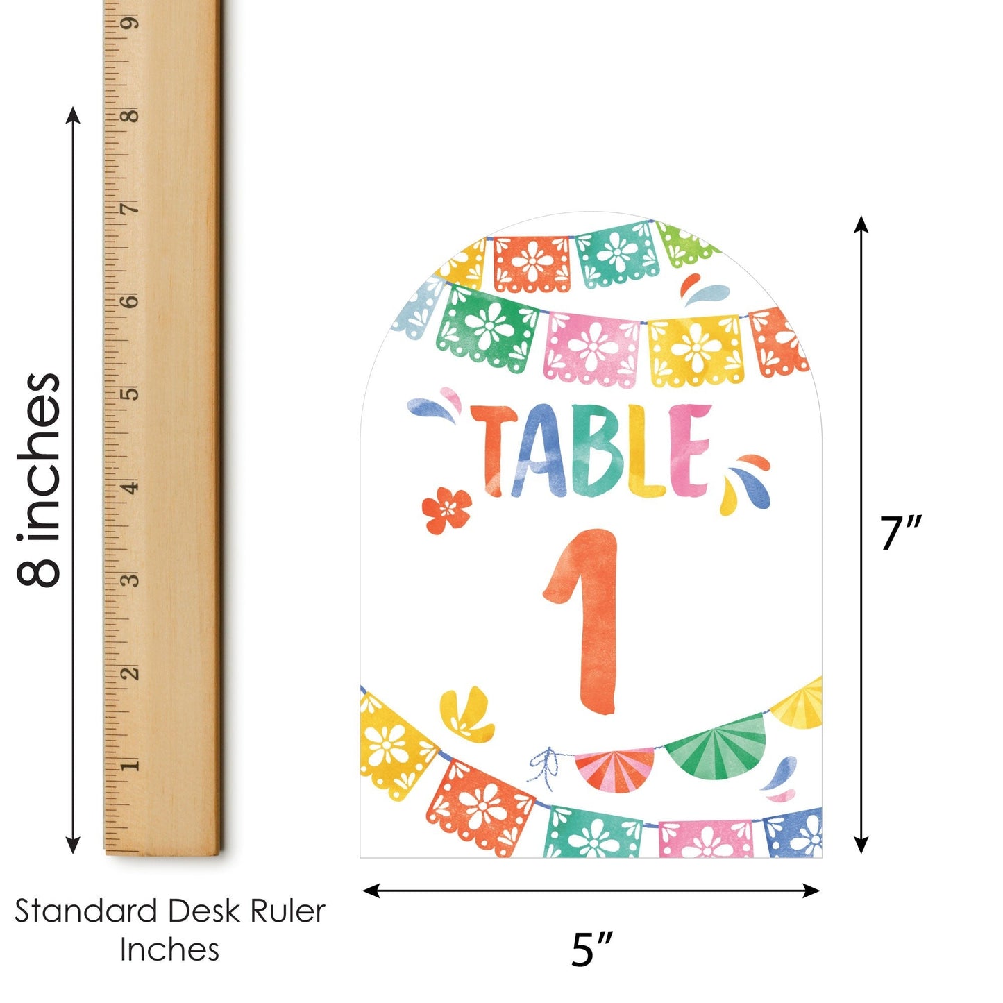 Fiesta Table Numbers - 20 Ct