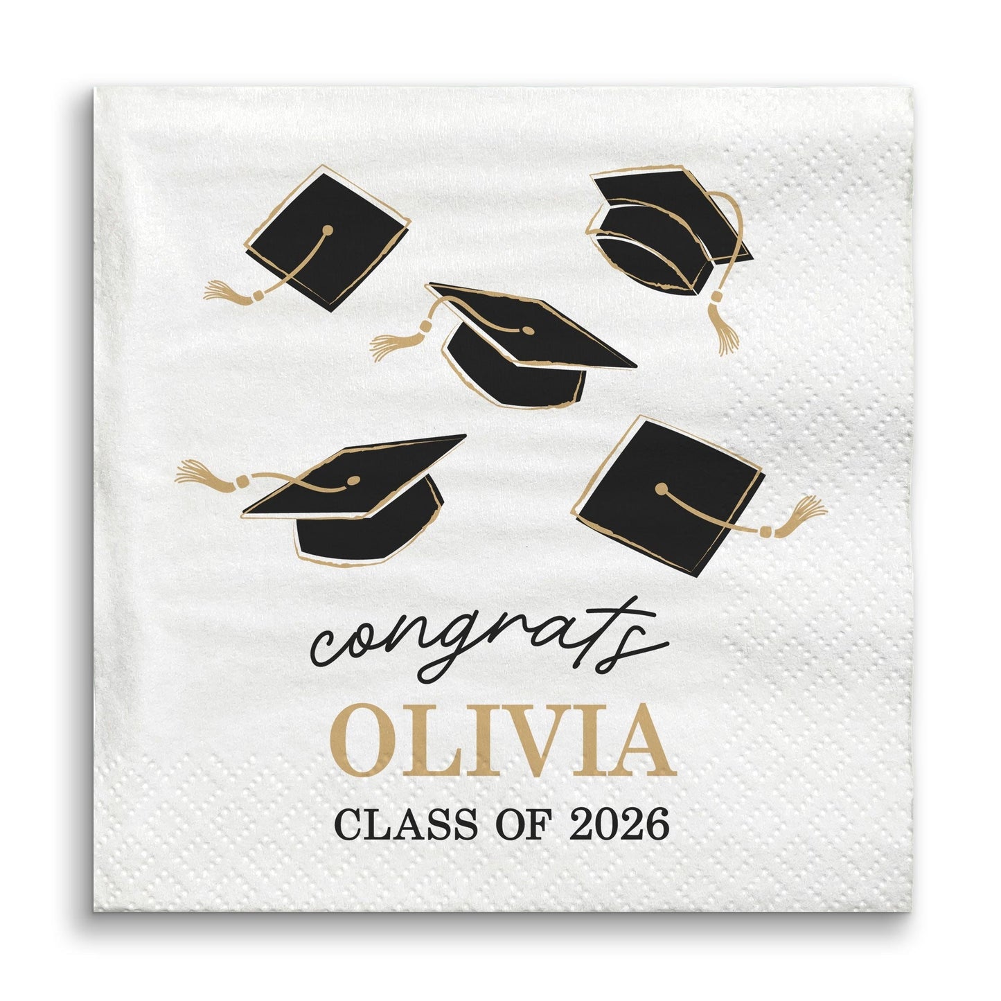 Custom Text - Grad Napkins