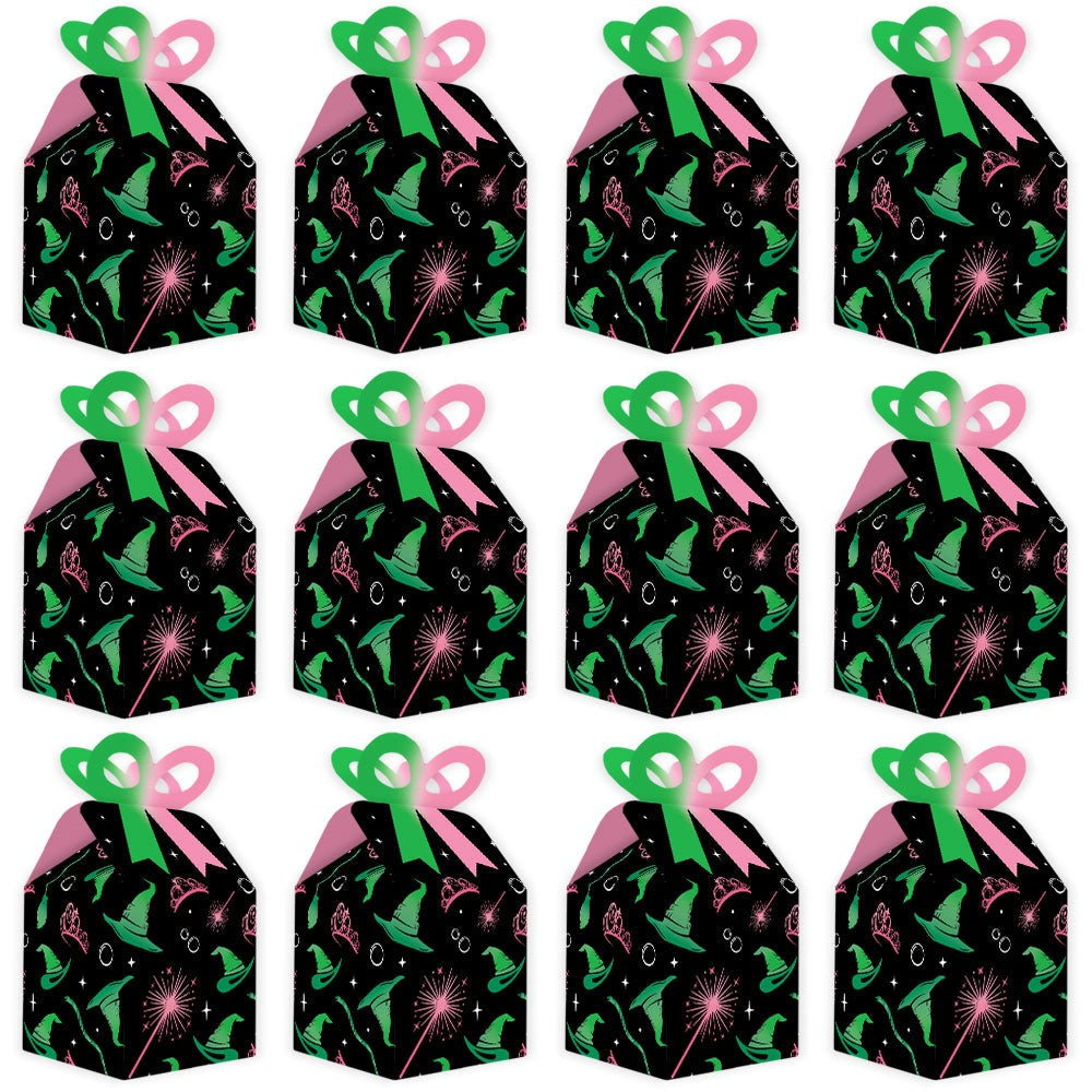 Witch Bow Boxes - 12 Ct