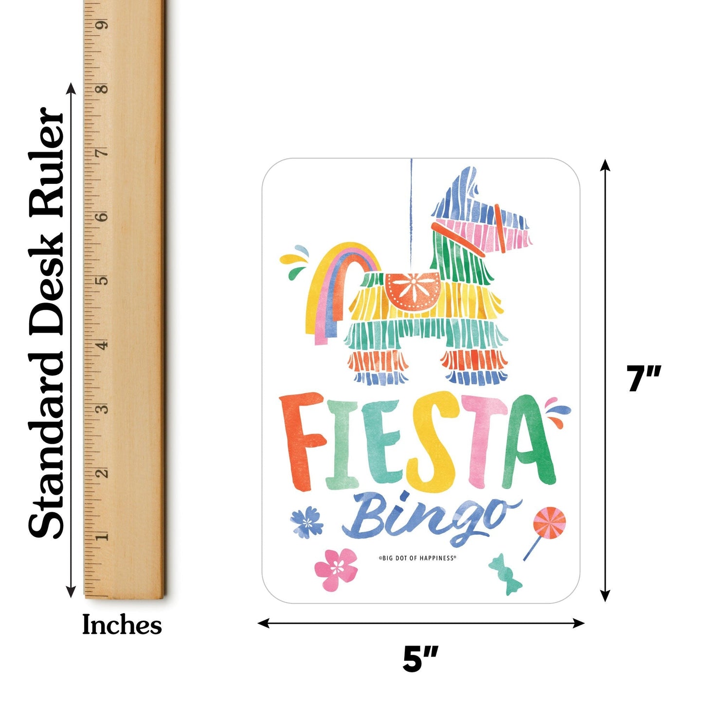 Fiesta Bingo Game - 18 Ct