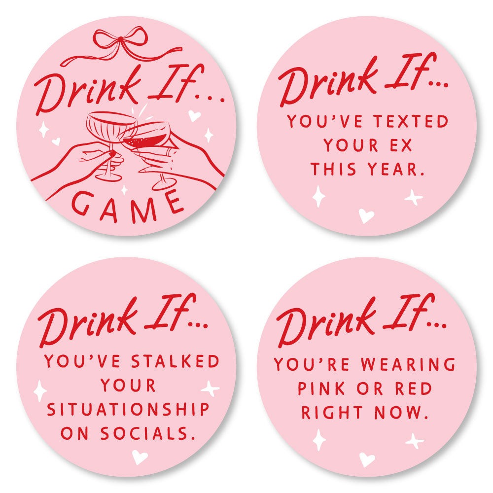 Drinks with the Girls Drink If Game - 24 Ct
