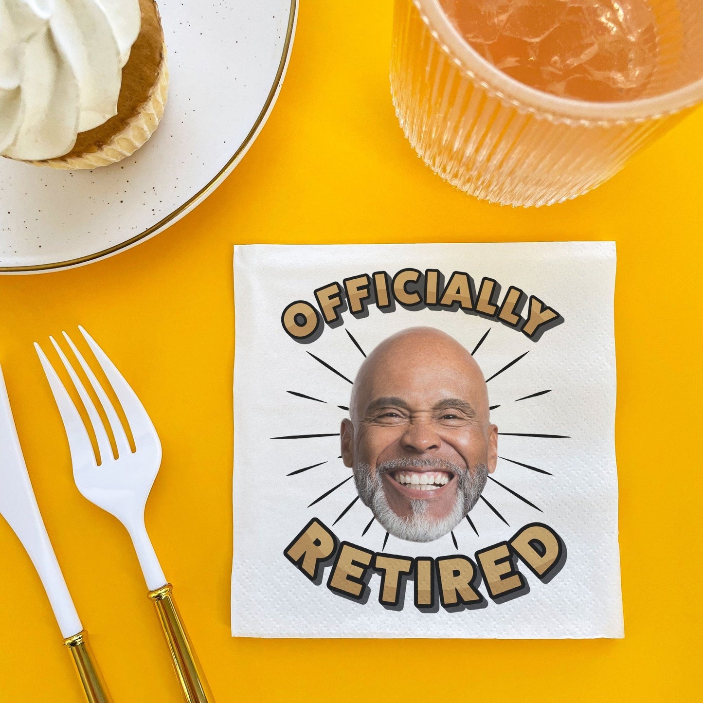 Custom Face Napkins - Officially Retired