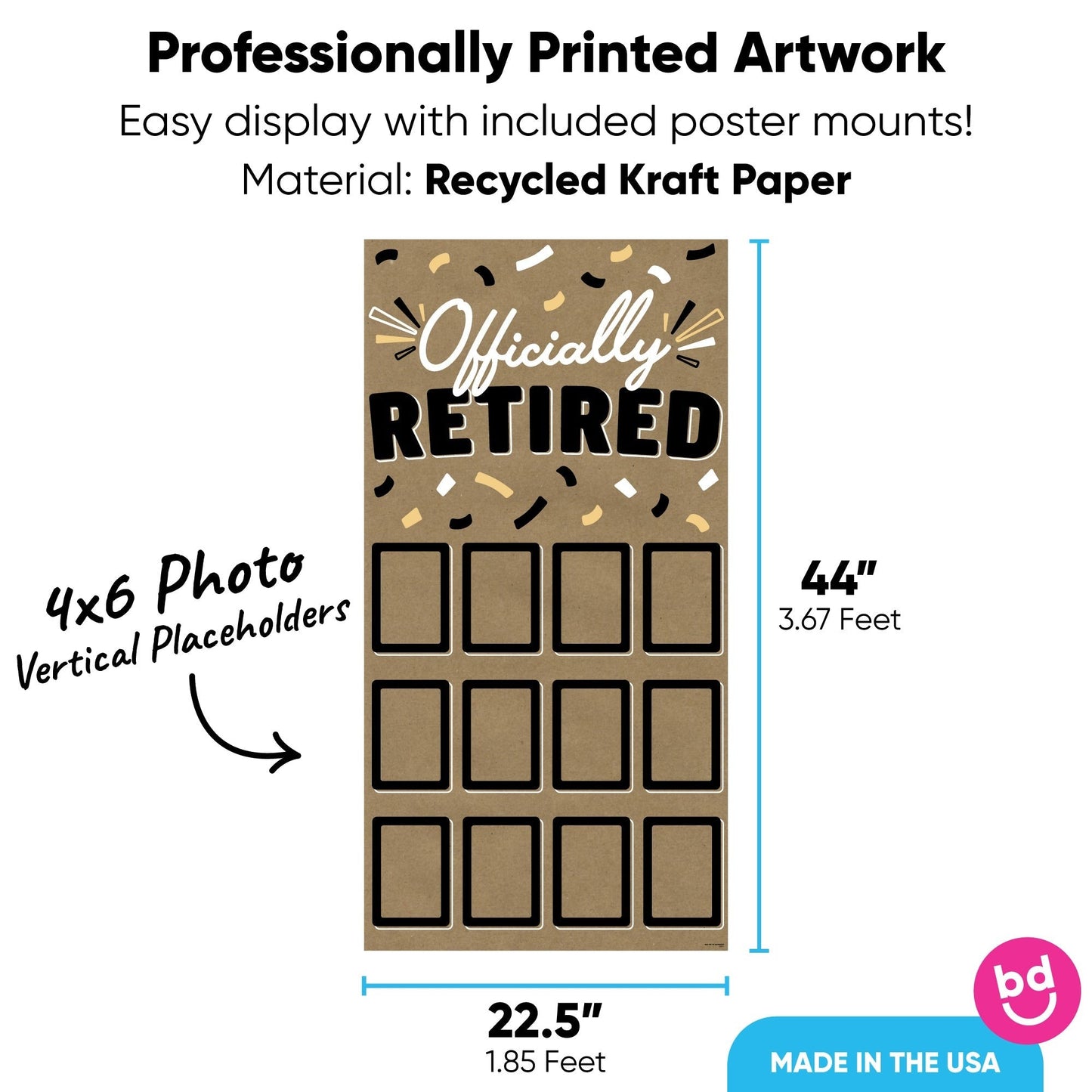 Retirement Kraft Photo Banner
