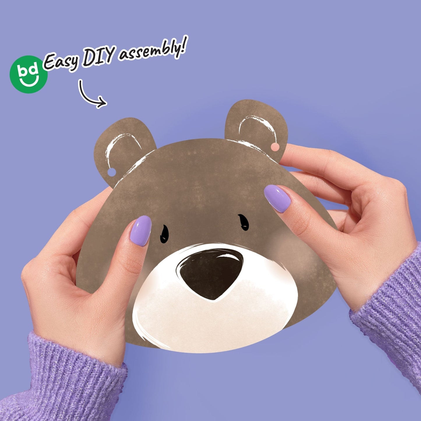 Woodland Animals Garland Banner - 15 Pc