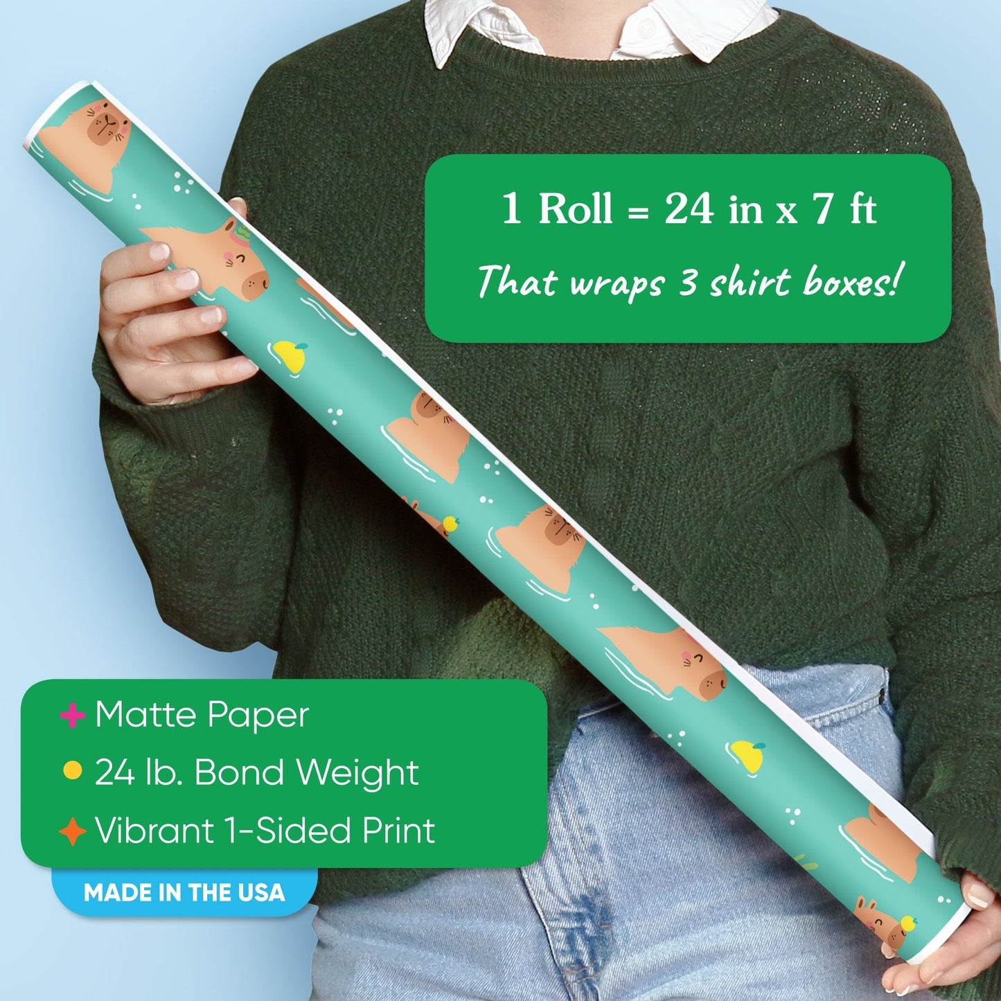 Capybara Wrapping Paper