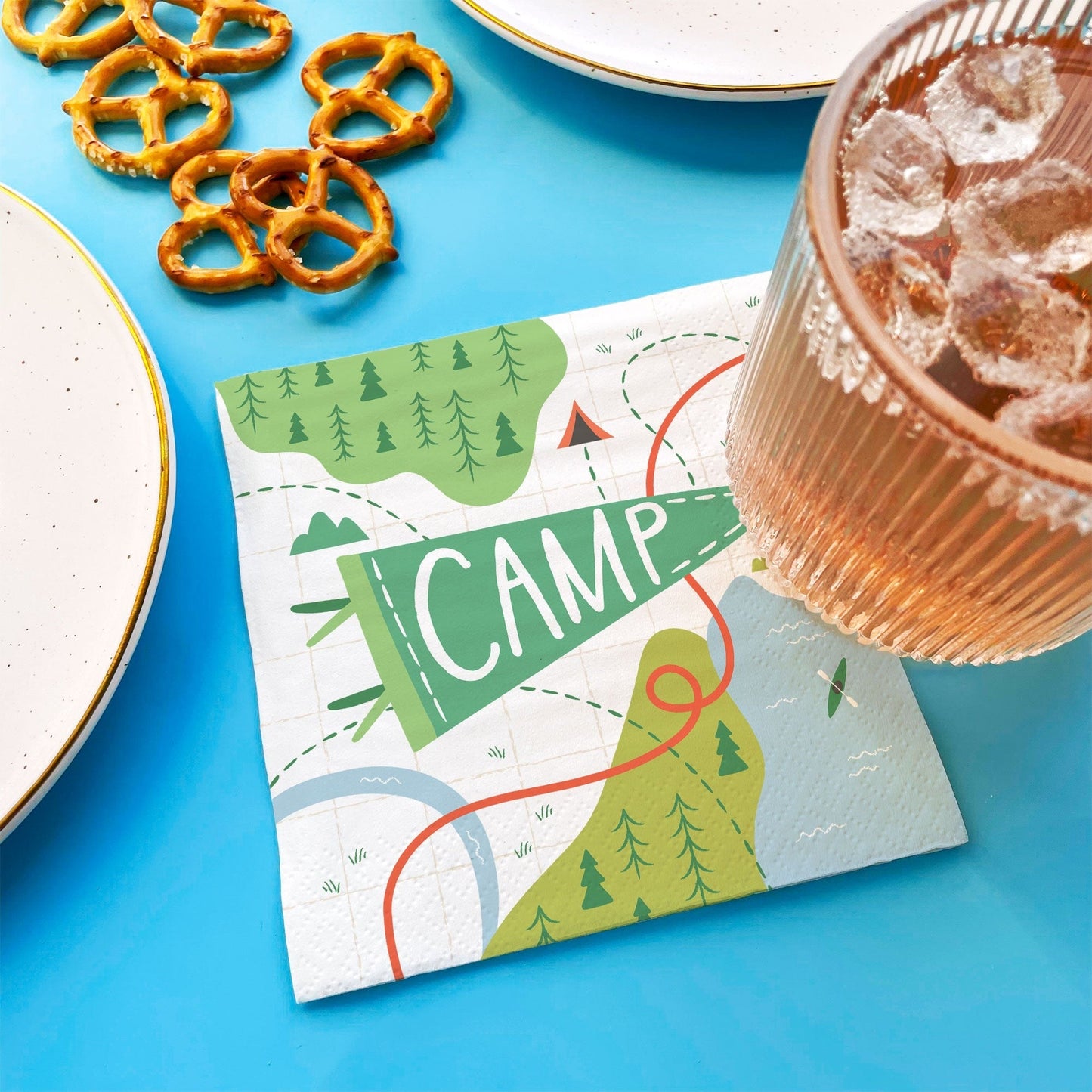 Napkins - Camping - 24 Ct