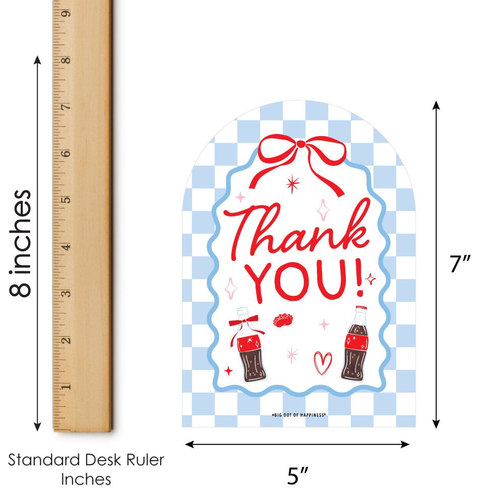 She's Ready to Pop Thank You Cards - 12 Ct