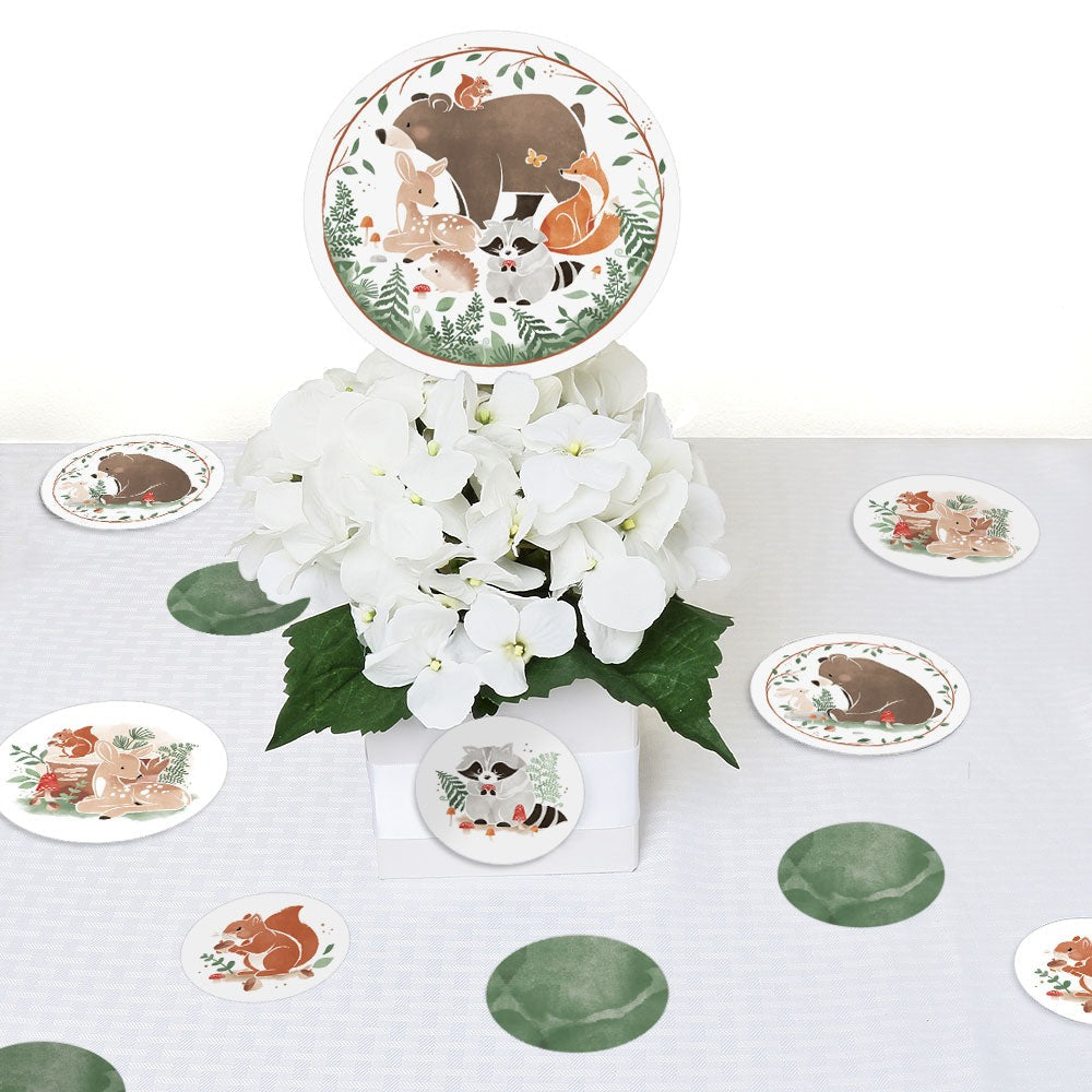 Woodland Animals Large Confetti - 27 Ct