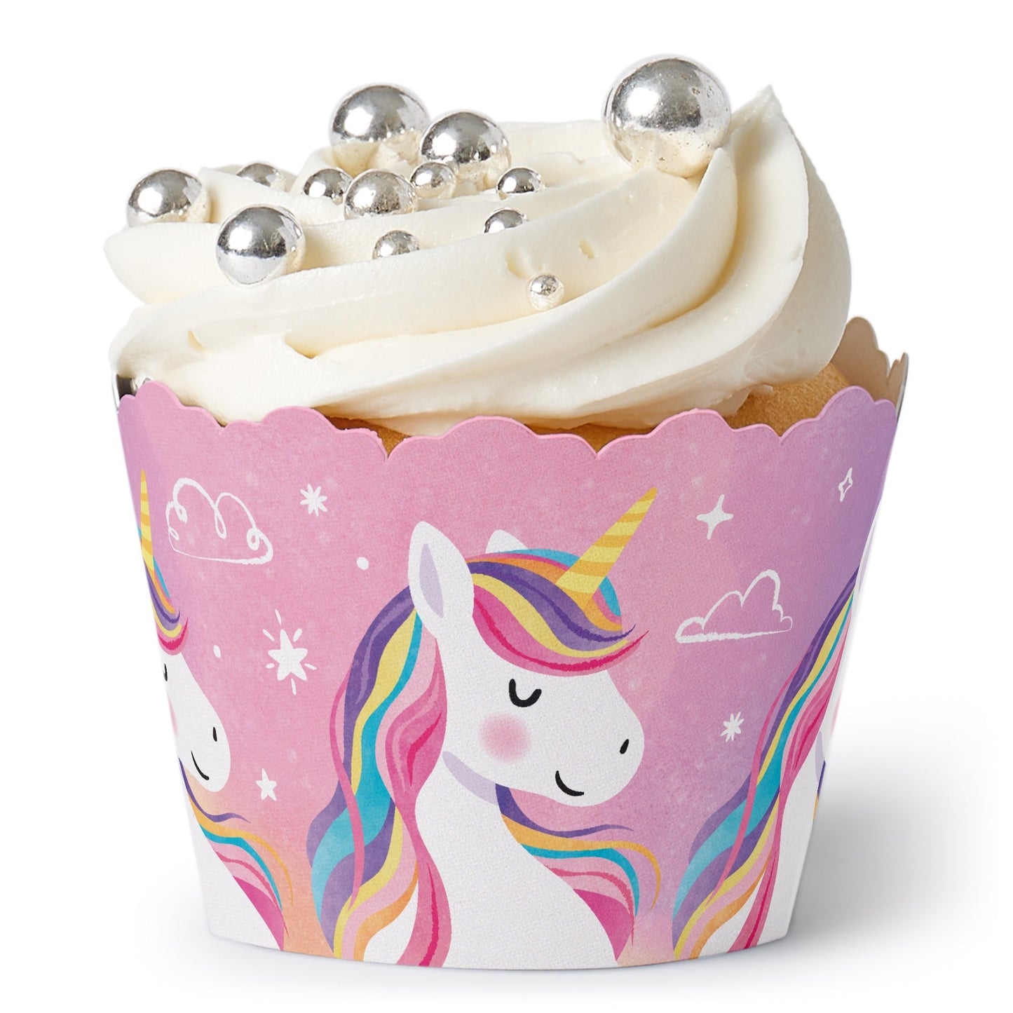 Unicorn Cupcake Wrappers - 12 Ct