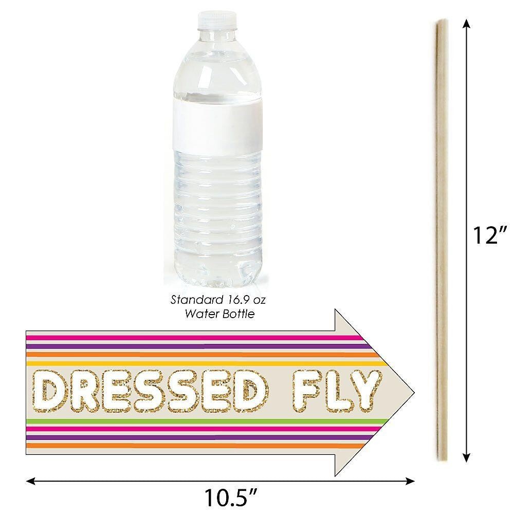 Funny 70's Disco - 10 Piece Photo Booth Props Kit