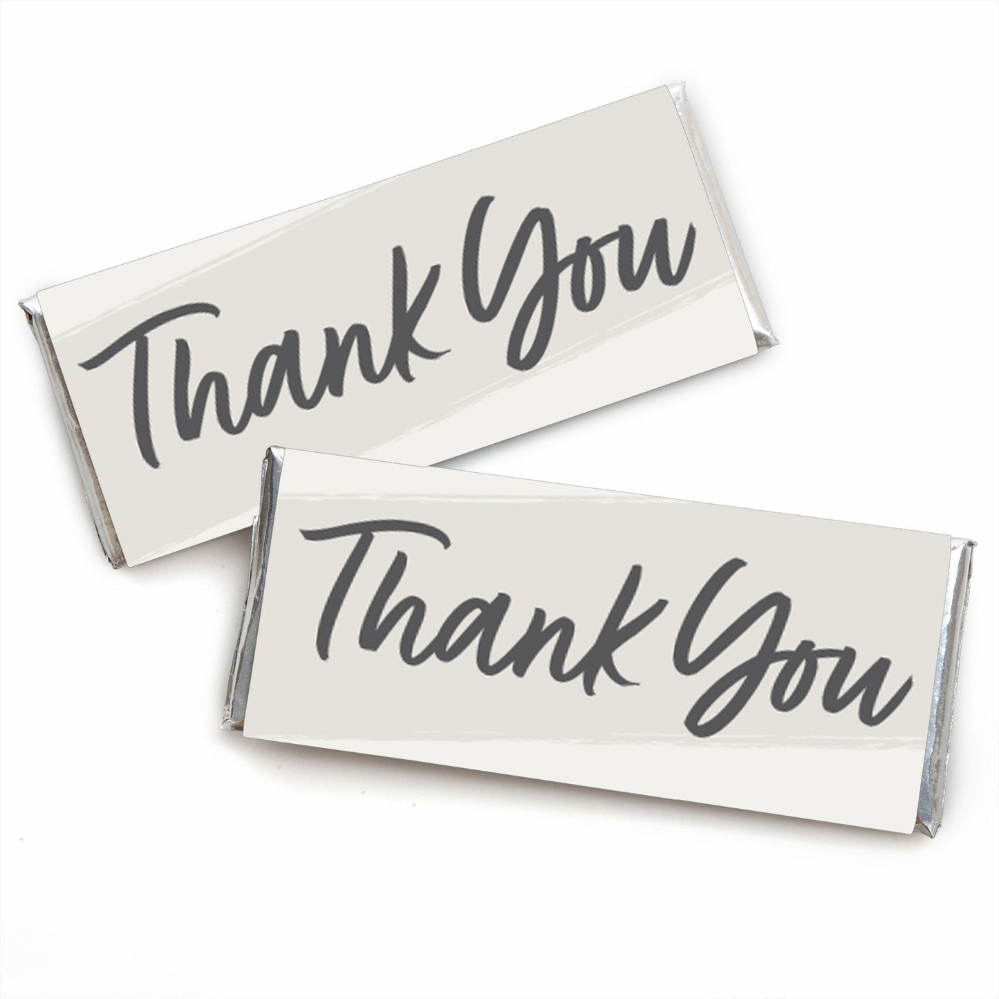 Champagne Elegantly Simple - Candy Bar Wrapper Guest Party Favors - Set of 24