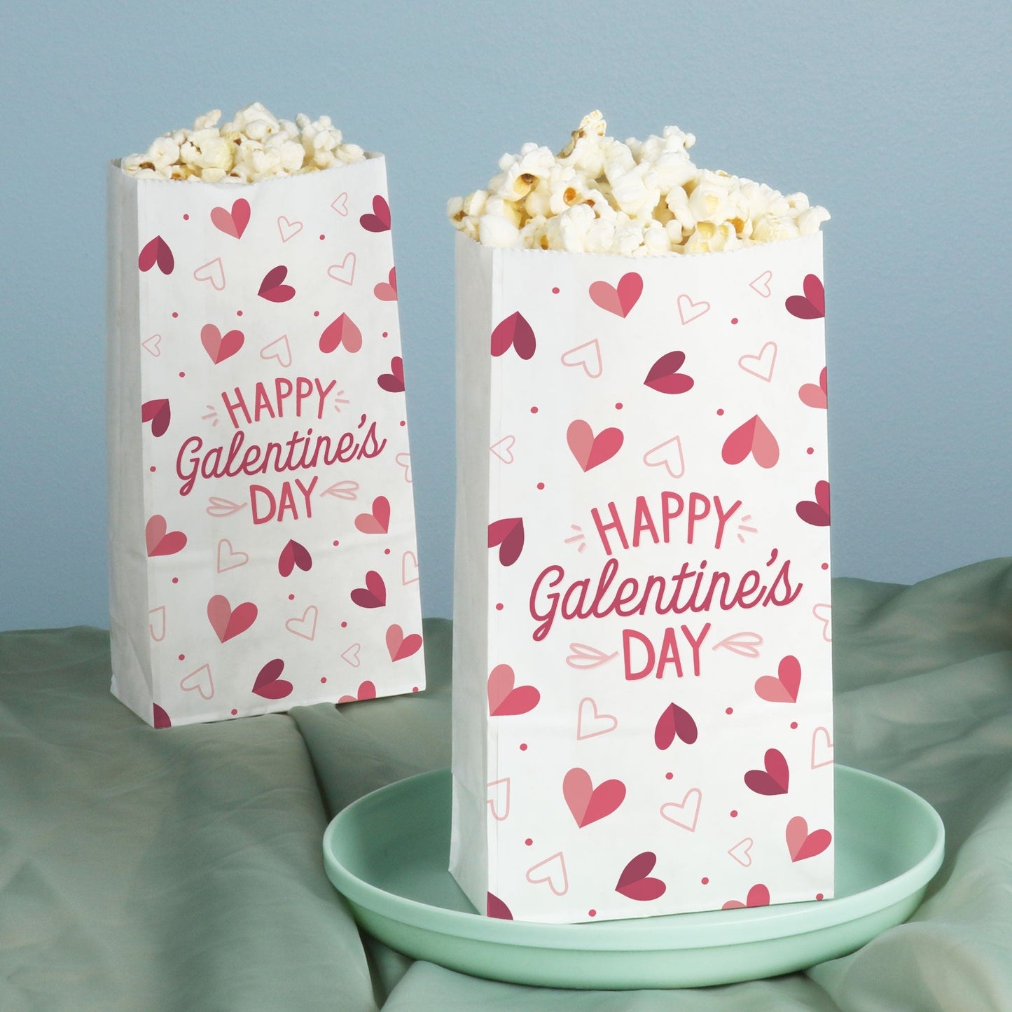 Popcorn Bags - Happy Galentine’s Day - 25 Ct