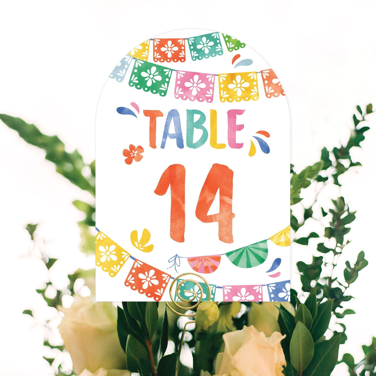 Fiesta Table Numbers - 20 Ct