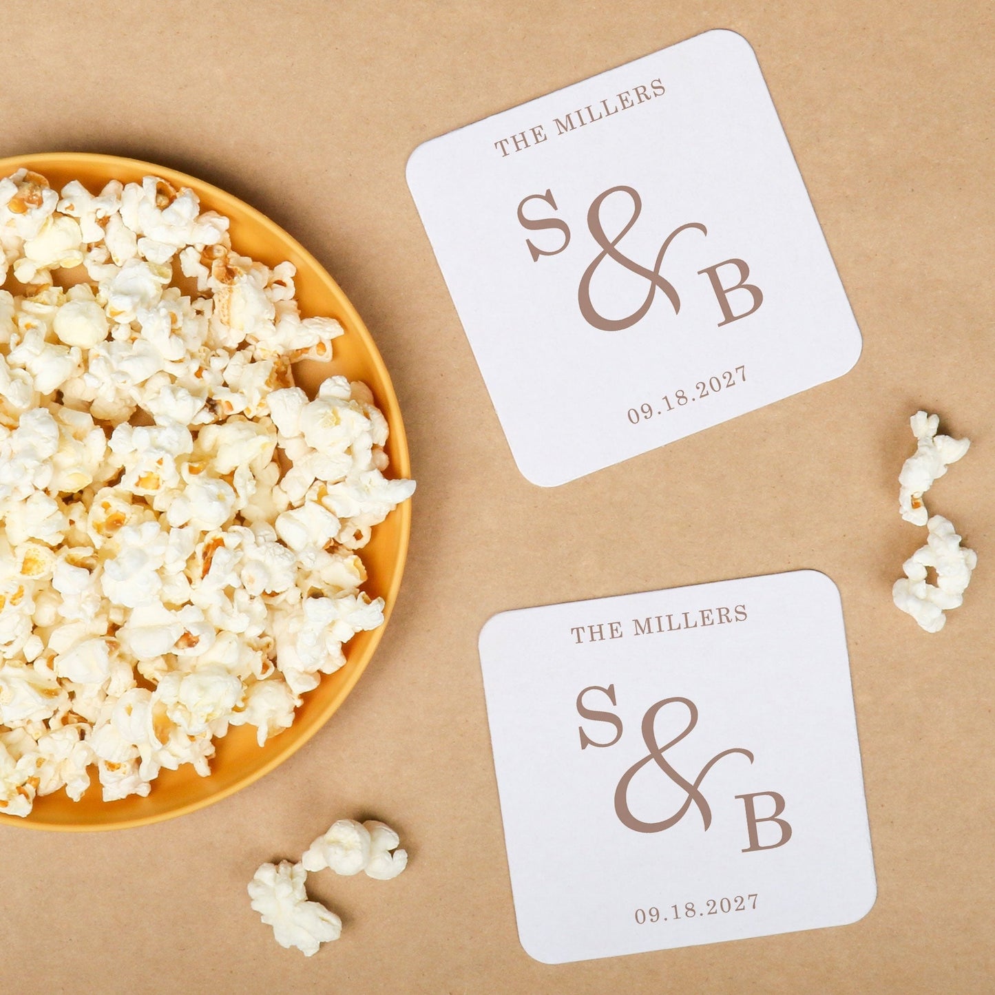 Custom Text Coasters - Simple Script
