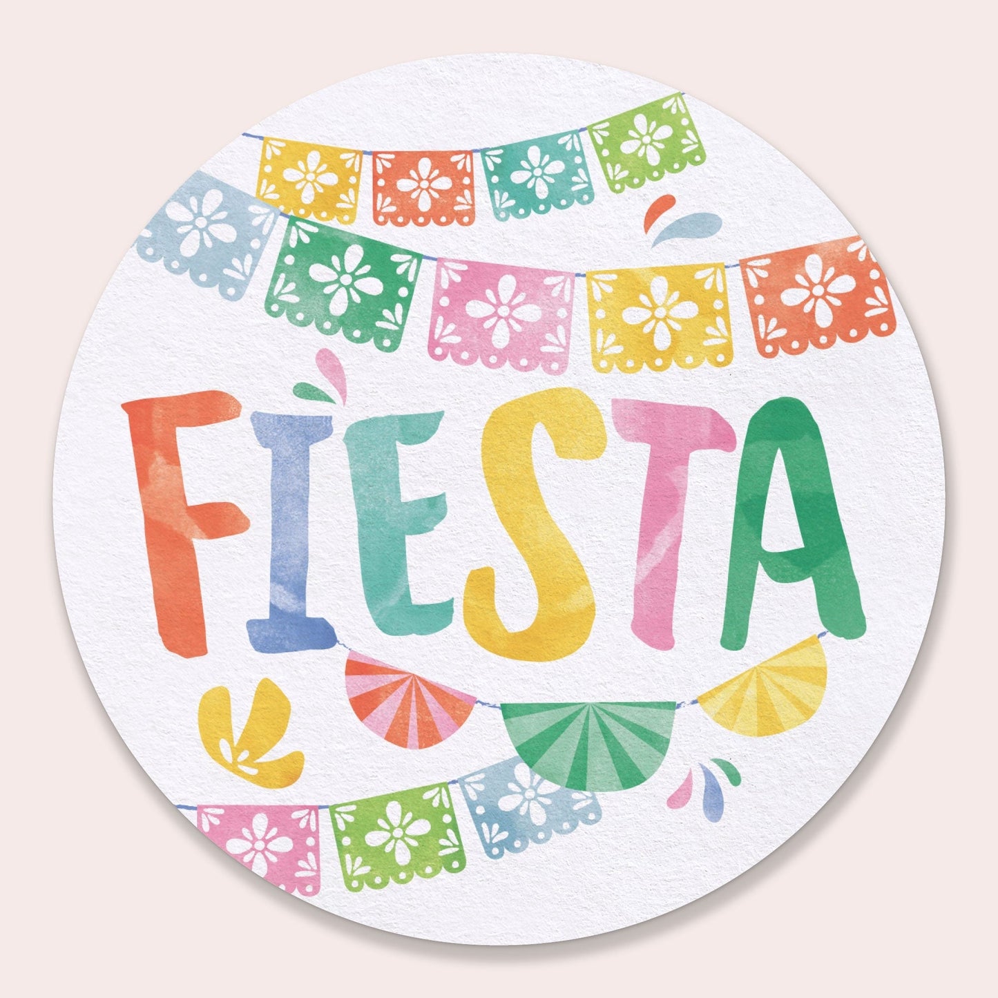 Drink Coasters - Fiesta - 25 Ct