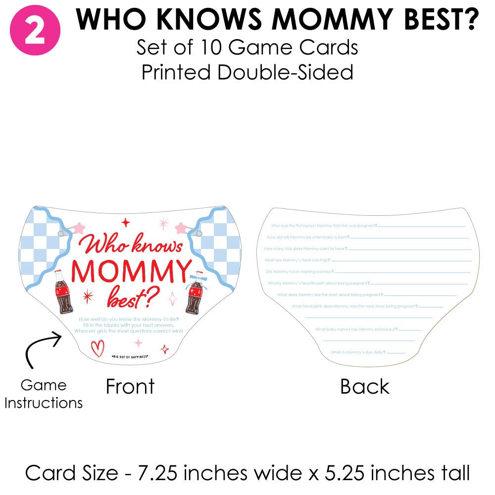 She's Ready to Pop Baby Shower Gamerific Bundle