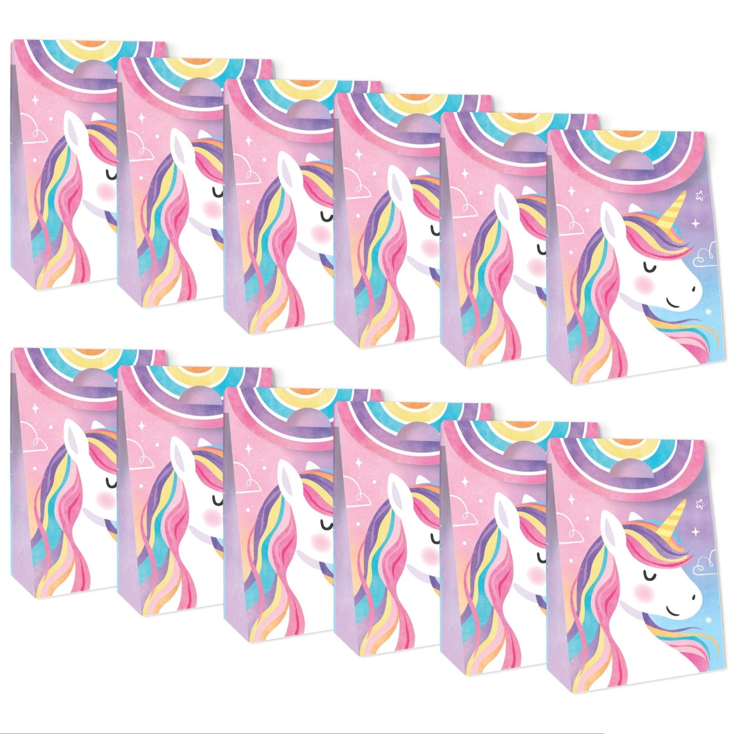 Unicorn Goodie Bags - 12 Ct