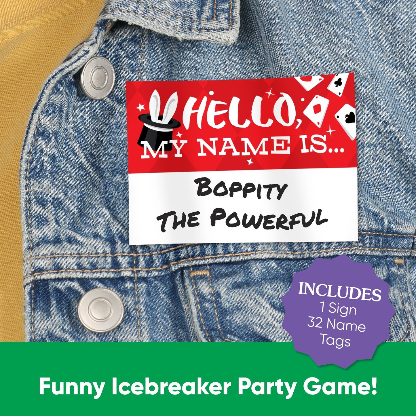 Magic Show What's Your Name Party Game