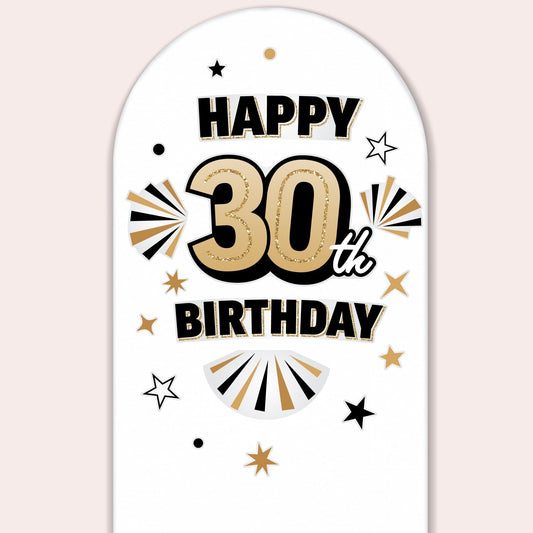 30th Birthday Backdrop Decals
