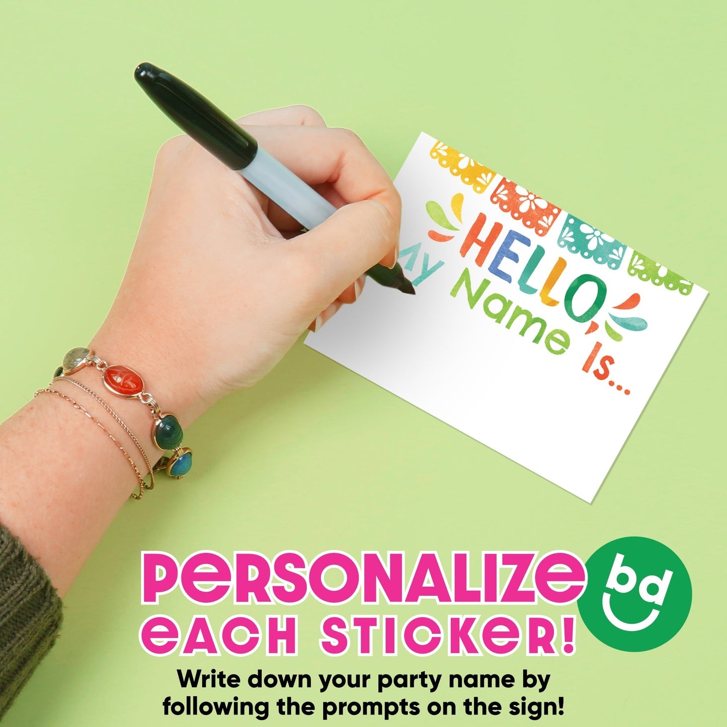 Fiesta What's Your Name Party Game