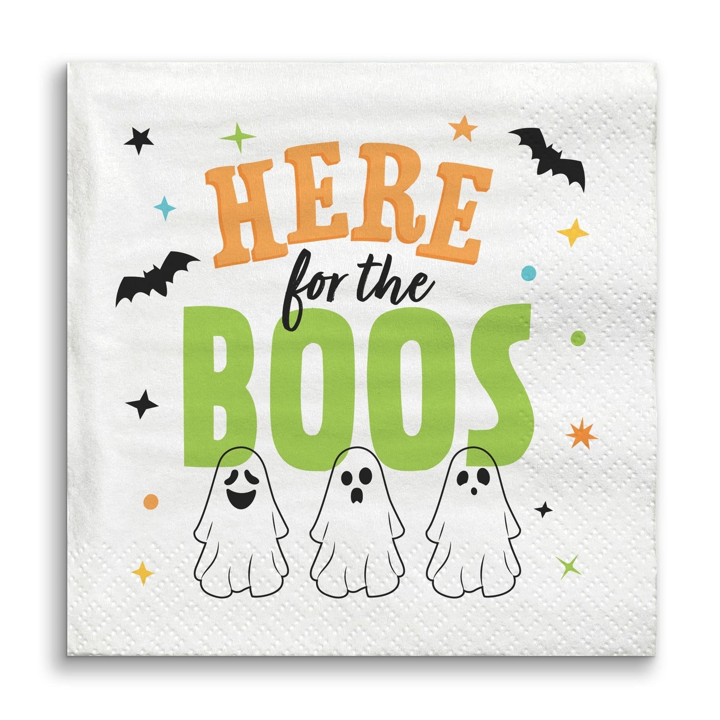 Napkins - Here For The Boos - 24 Ct