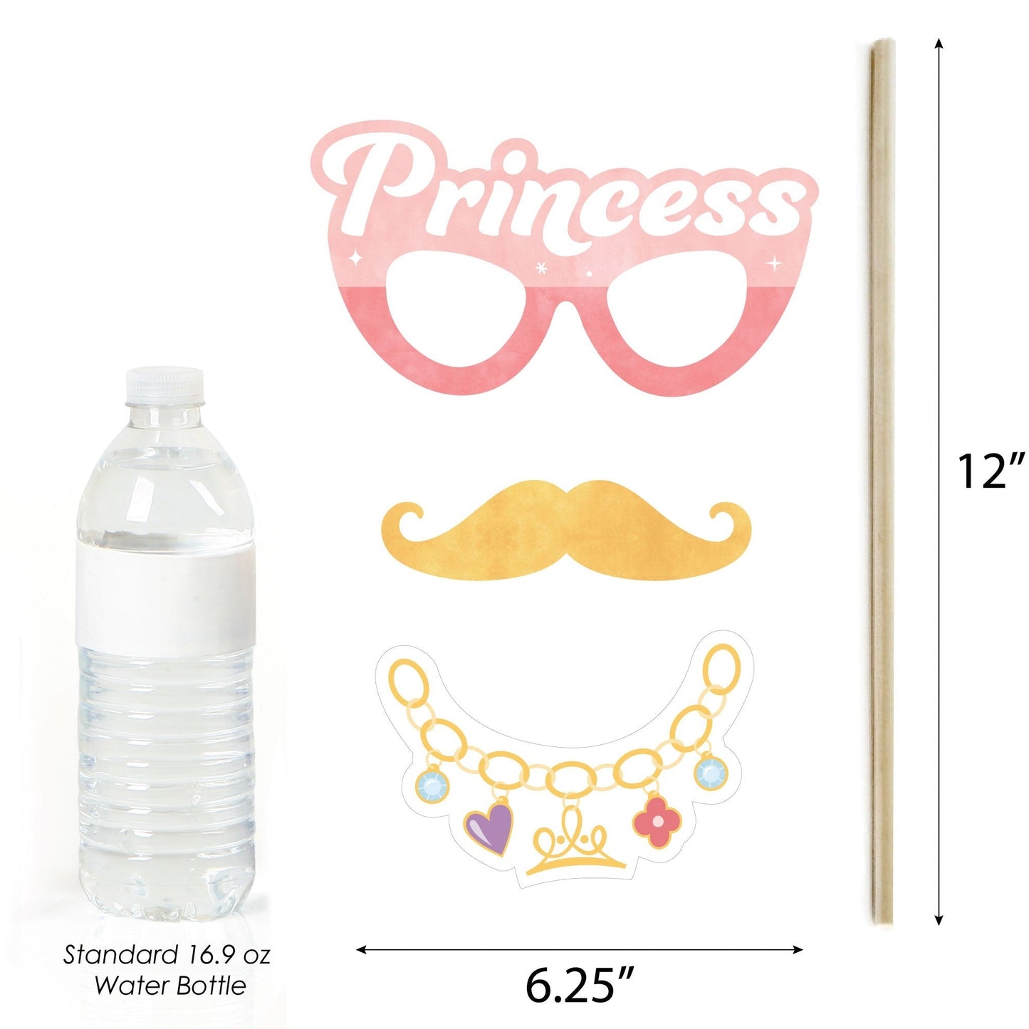 Princess Photo Props - 20 Ct