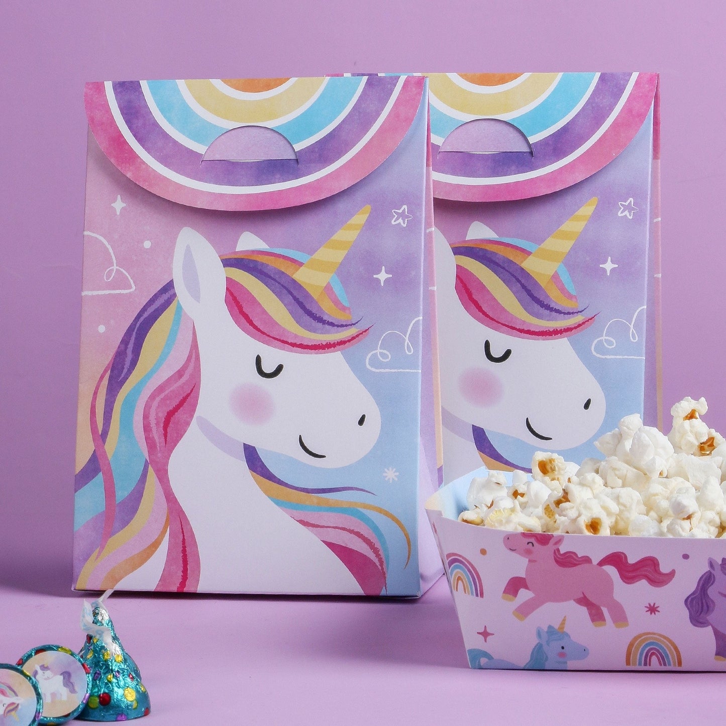 Unicorn Goodie Bags - 12 Ct
