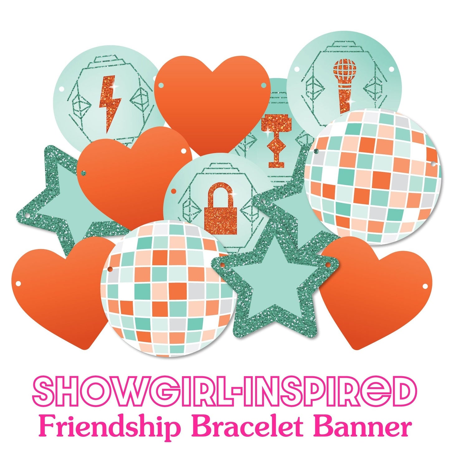 The Life of a Birthday Girl Friendship Bracelet Banner