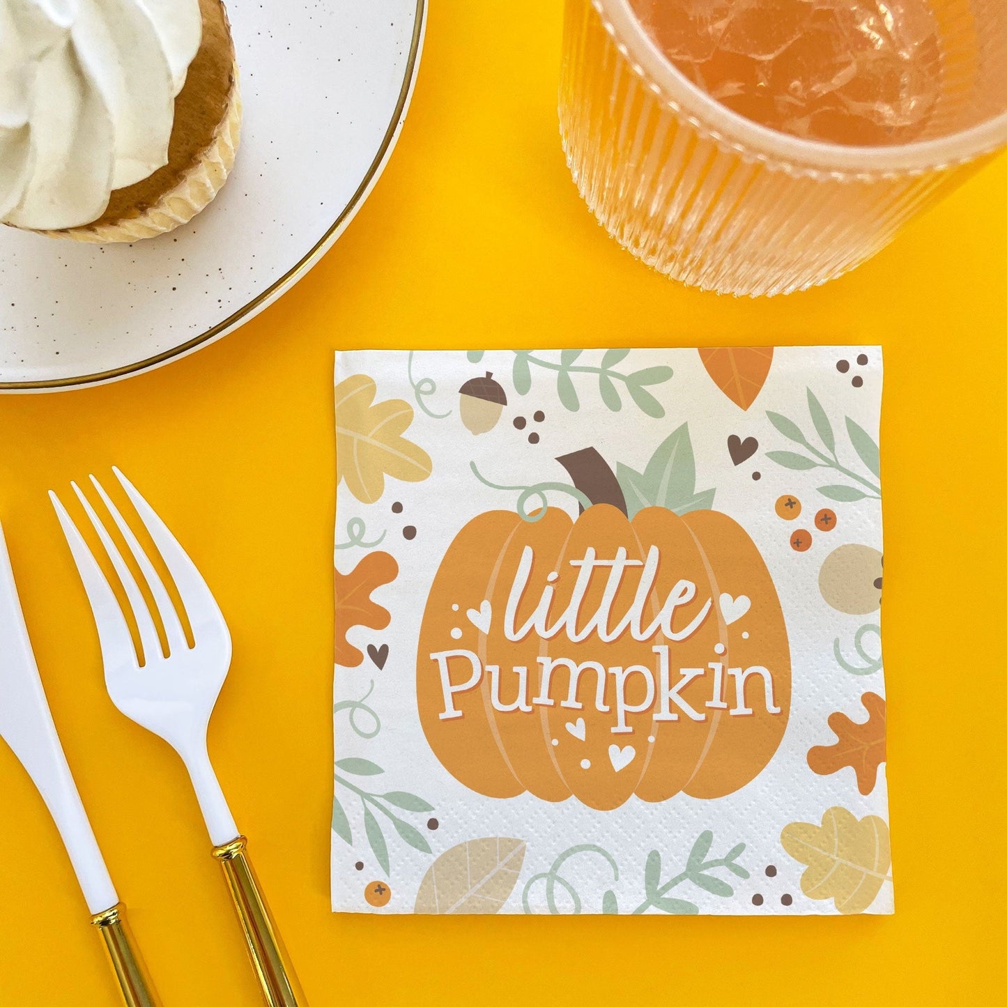 Napkins - Little Pumpkin - 24 Ct