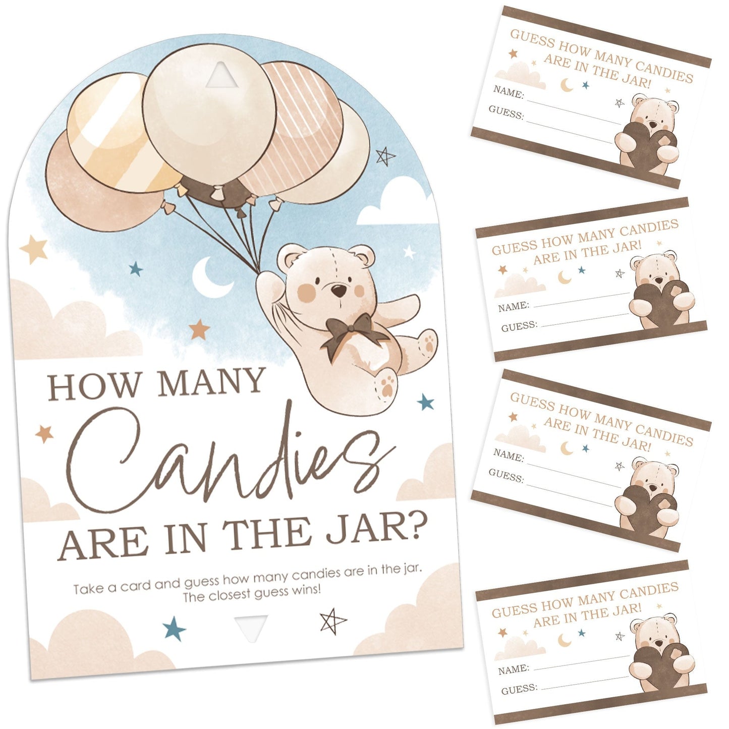 We Can Bearly Wait Candy Guessing Game