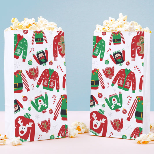 Popcorn Bags - Ugly Sweaters - 25 Ct