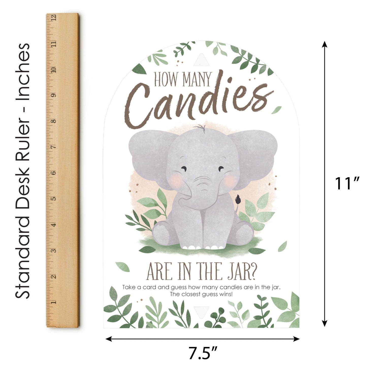 Elephant Candy Guessing Game