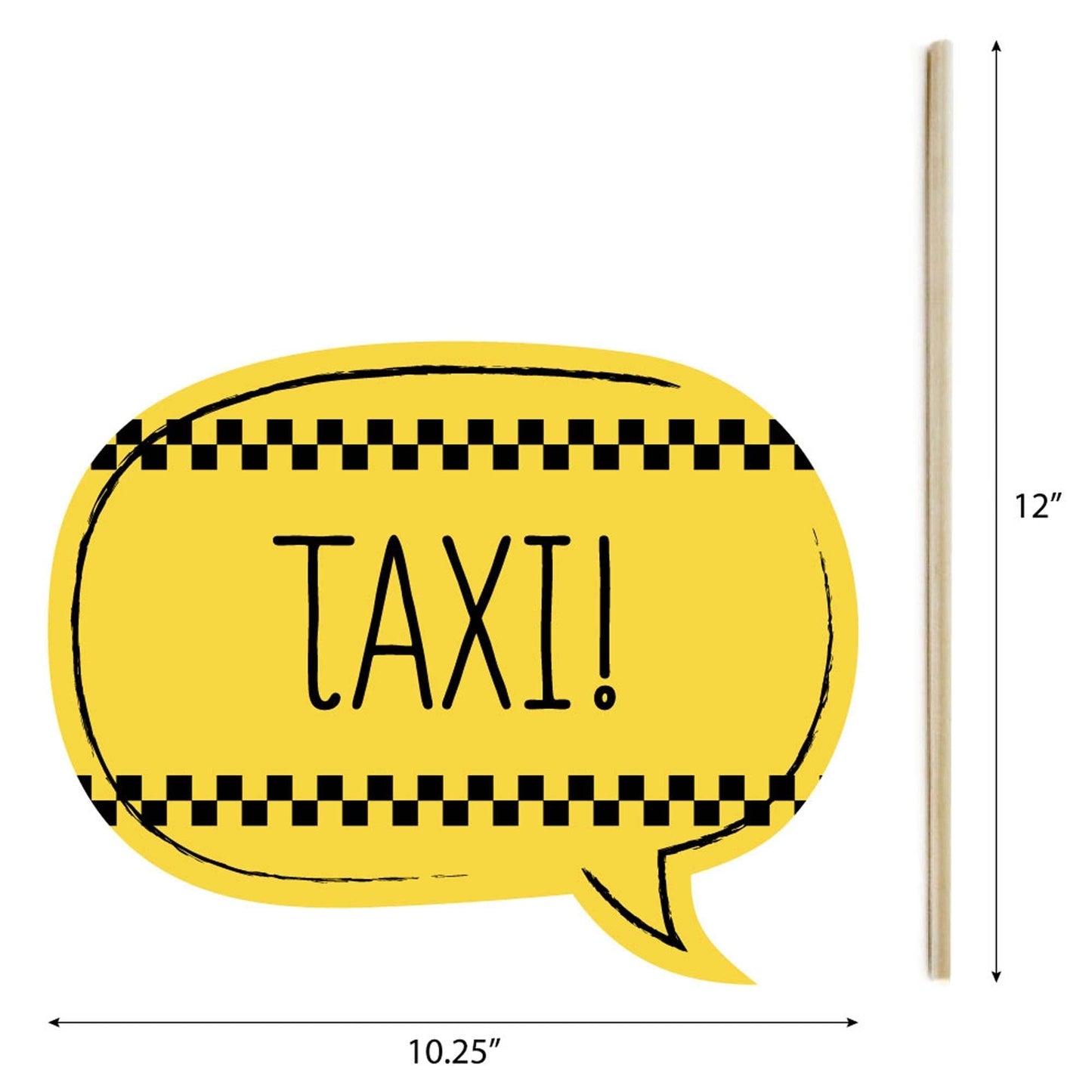 New York - NYC Cityscape Photo Booth Props - 20 Count
